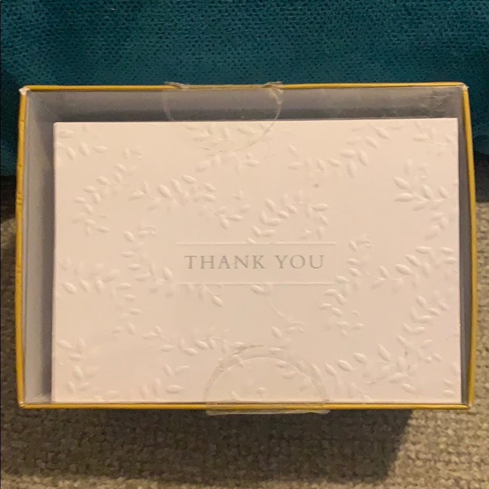 Wedding/Party Thank You cards with envelopes.